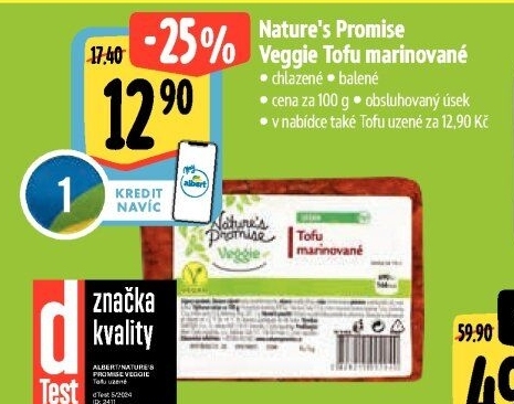 Tofu marinované Nature'