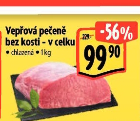 Vepřová pečeně bez kosti