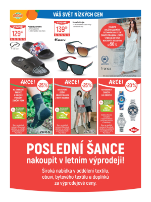 akční leták Globus 14.8.2024-20.8.2024