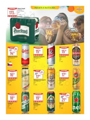 akční leták Globus 14.8.2024-20.8.2024