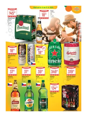 akční leták Globus 14.8.2024-20.8.2024