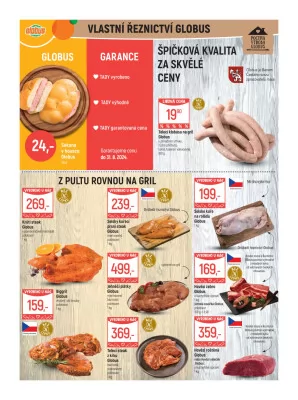 akční leták Globus 14.8.2024-20.8.2024