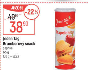 Bramborový snack Jeden Tag