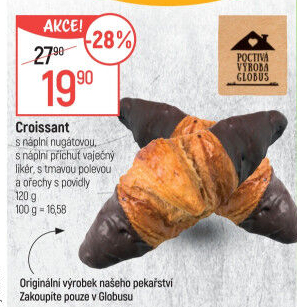 Croissant s náplní