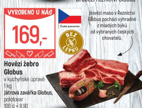 Hovězí žebra s kostí Globus
