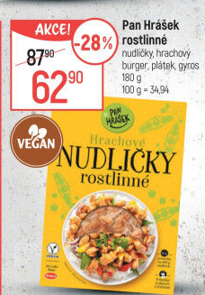 Hrachové nudličky Pan Hrášek Emco