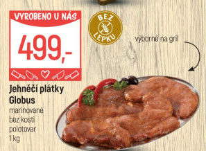 Jehněčí plátky marinované Globus