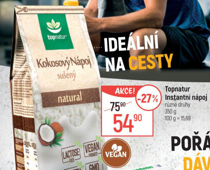 Nápoj instantní kokosový Topnatur