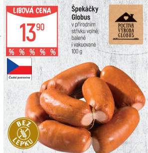 Špekáčky Globus