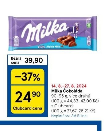 Milka Čokoláda