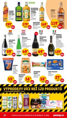 akční leták Penny Market 15.8.2024-21.8.2024