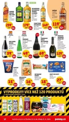 akční leták Penny Market 15.8.2024-21.8.2024