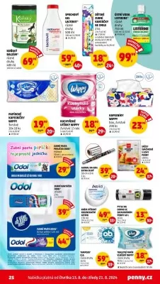 akční leták Penny Market 15.8.2024-21.8.2024