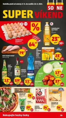 akční leták Penny Market 15.8.2024-21.8.2024