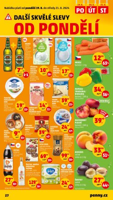 akční leták Penny Market 15.8.2024-21.8.2024