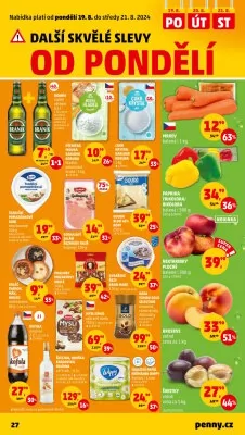 akční leták Penny Market 15.8.2024-21.8.2024