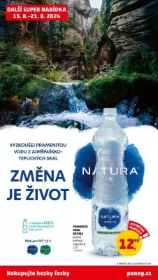 akční leták Penny Market 15.8.2024-21.8.2024