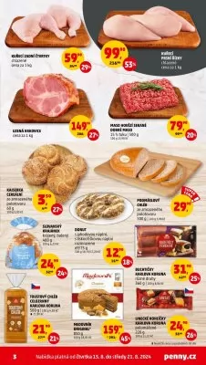 akční leták Penny Market 15.8.2024-21.8.2024