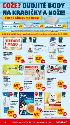 akční leták Penny Market 15.8.2024-21.8.2024