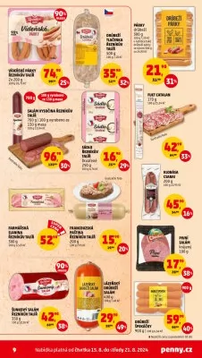 akční leták Penny Market 15.8.2024-21.8.2024