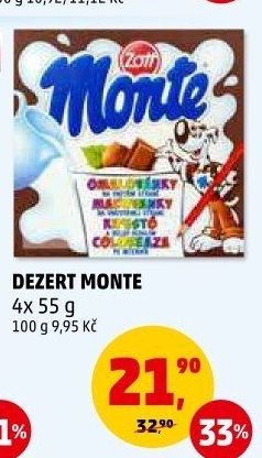 Dezert Monte Zott