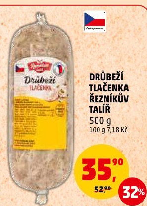 Drůbeží tlačenka Řezníkův talíř