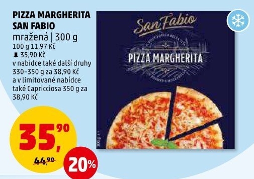 Pizza mražená San Fabio