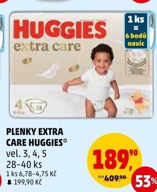 Pleny dětské extra Care Huggies