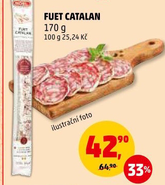 Salám Fuet Catalan Noel