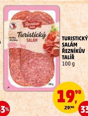 Salám turistický Řezníkův talíř