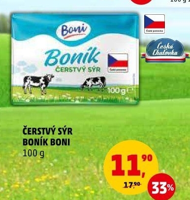 Sýr čerstvý Boník Boni