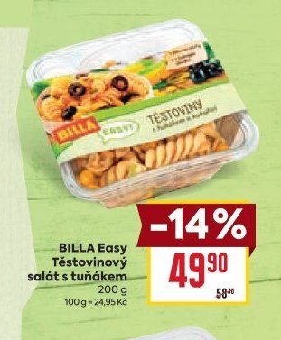 BILLA Easy Těstovinový salát s tuňákem