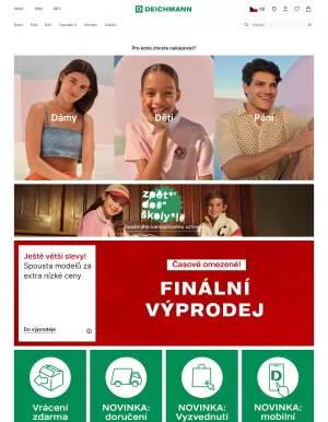 akční leták DEICHMANN 14.8.2024-20.8.2024