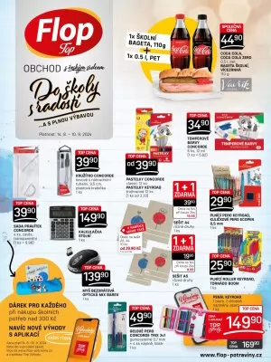 akční leták FLOP TOP 14.8.2024-10.9.2024