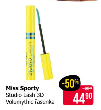 Řasenka Studio Lash 3D Volumythic Miss Sporty