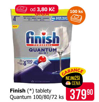 Tablety do myčky Quantum Finish
