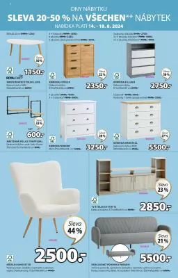 akční leták Jysk 14.8.2024-17.9.2024