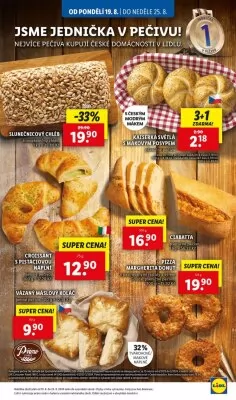 akční leták Lidl 19.8.2024-25.8.2024