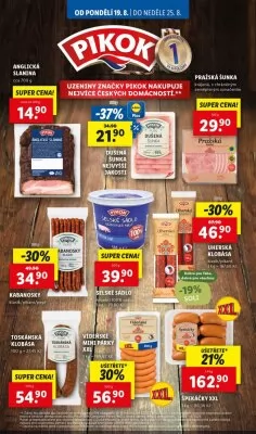 akční leták Lidl 19.8.2024-25.8.2024
