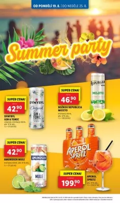 akční leták Lidl 19.8.2024-25.8.2024