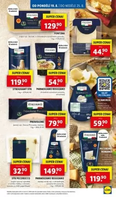 akční leták Lidl 19.8.2024-25.8.2024