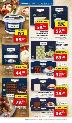 akční leták Lidl 19.8.2024-25.8.2024