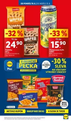akční leták Lidl 19.8.2024-25.8.2024