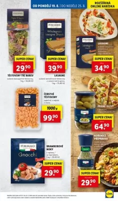akční leták Lidl 19.8.2024-25.8.2024