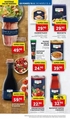 akční leták Lidl 19.8.2024-25.8.2024