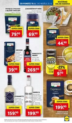 akční leták Lidl 19.8.2024-25.8.2024