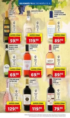 akční leták Lidl 19.8.2024-25.8.2024