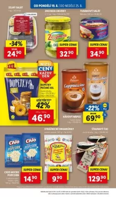 akční leták Lidl 19.8.2024-25.8.2024