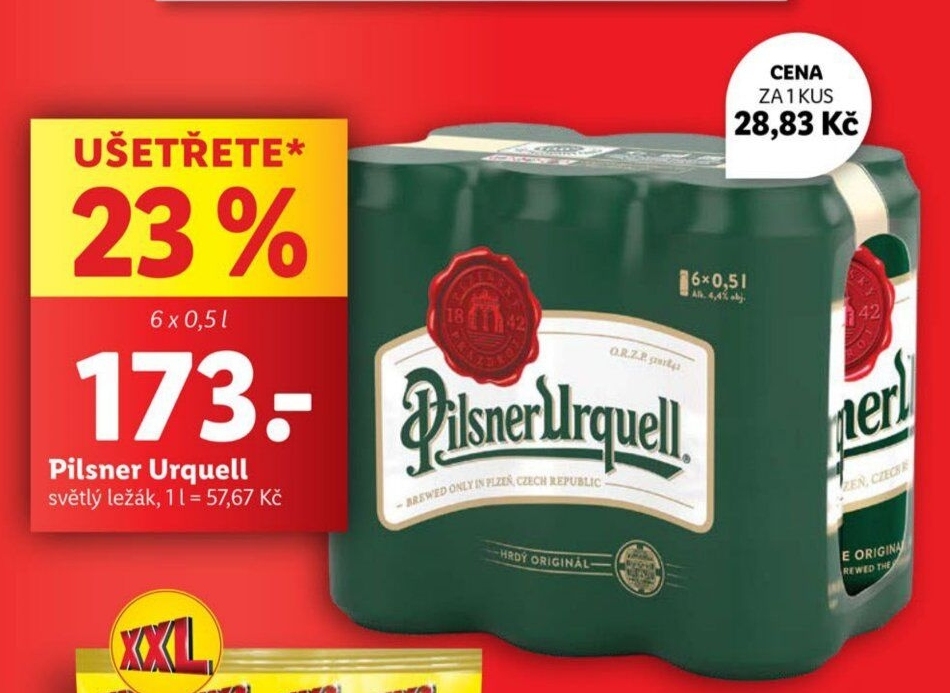 Pivo Pilsner Urquell