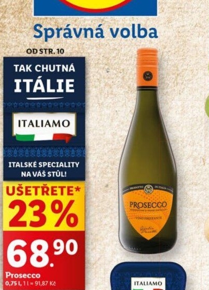 Prosecco Allini - Lidl akcniletaky.com
